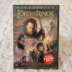 The Lord of the Rings: The Return of the King DVD two disc set